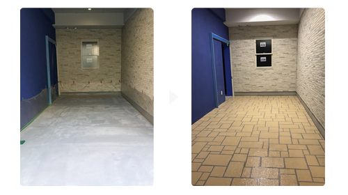 TFフロアー施工事例