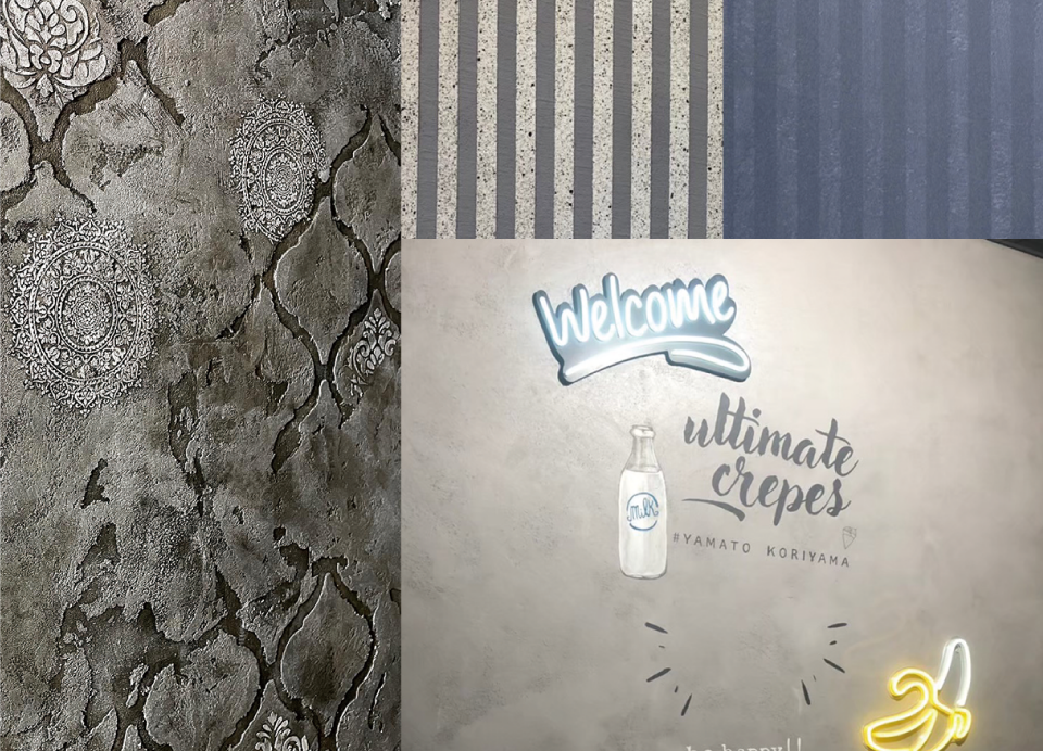 豊富なデザインや色のバリエーション